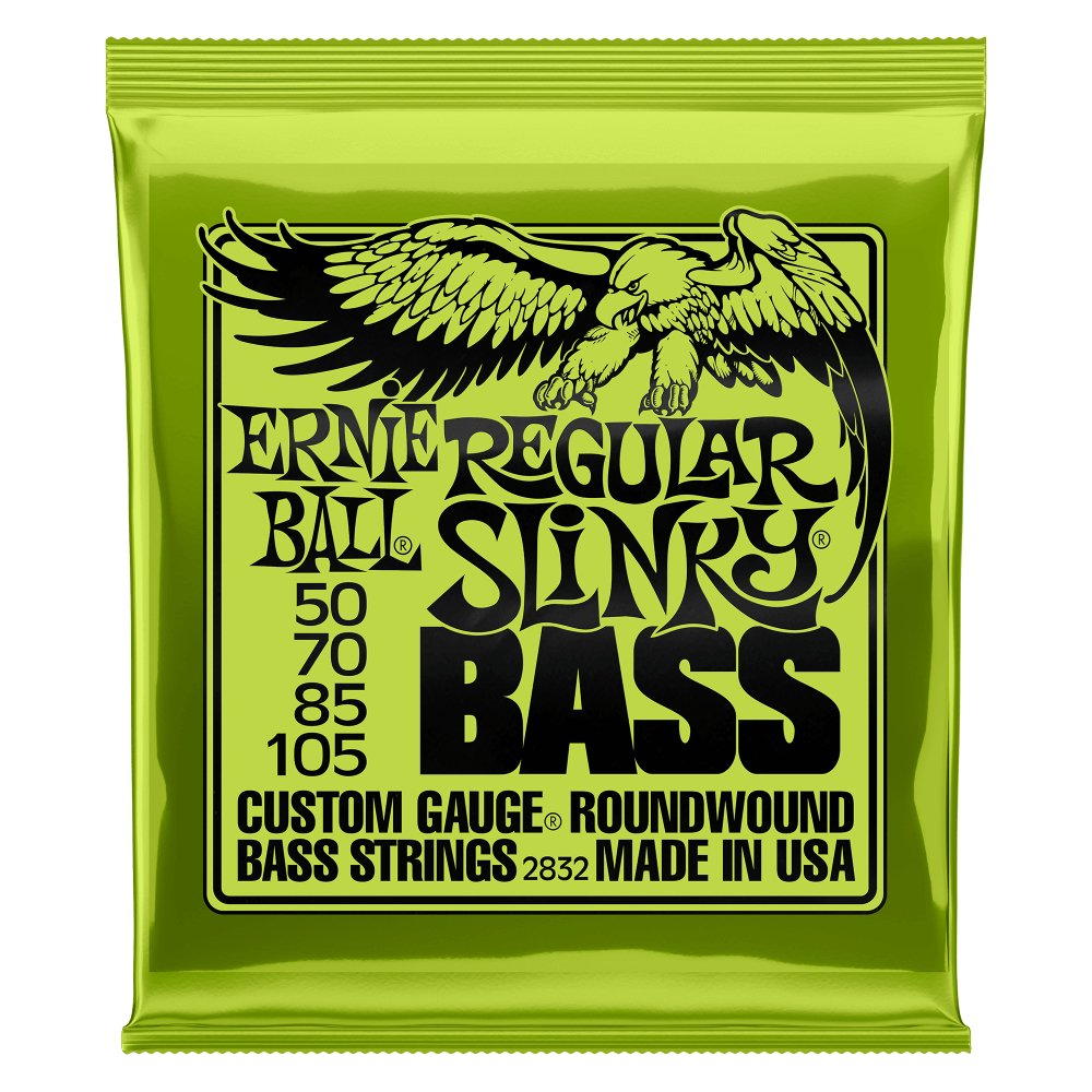 Ernie Ball strings Bass Elec Reg Slinky 50 - 105 - La Boîte Musicale - Electric Bass Strings - Ernie Ball - 