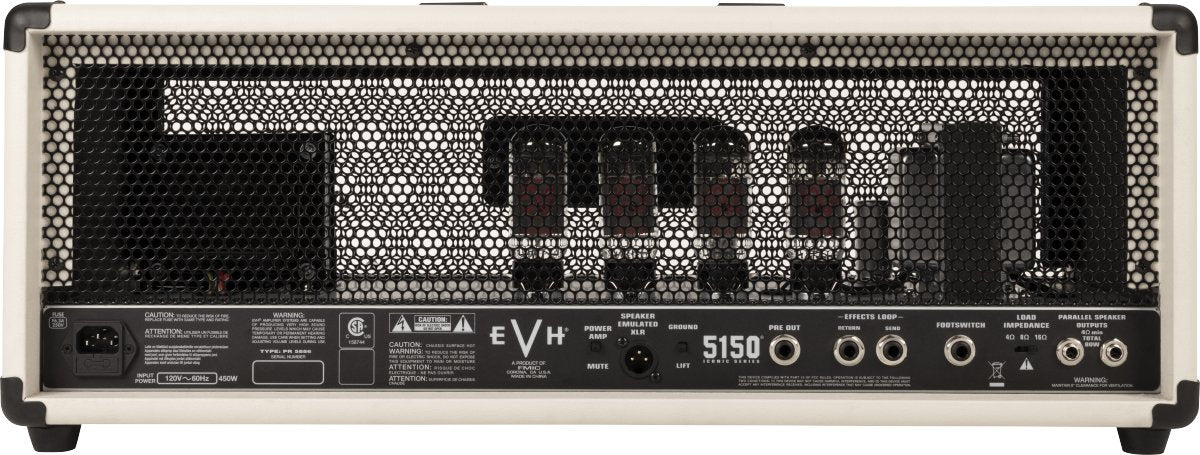 EVH - 5150® Iconic® Series 80W Head - Ivory - La Boîte Musicale - Electric Guitar Amplifier - EVH - 