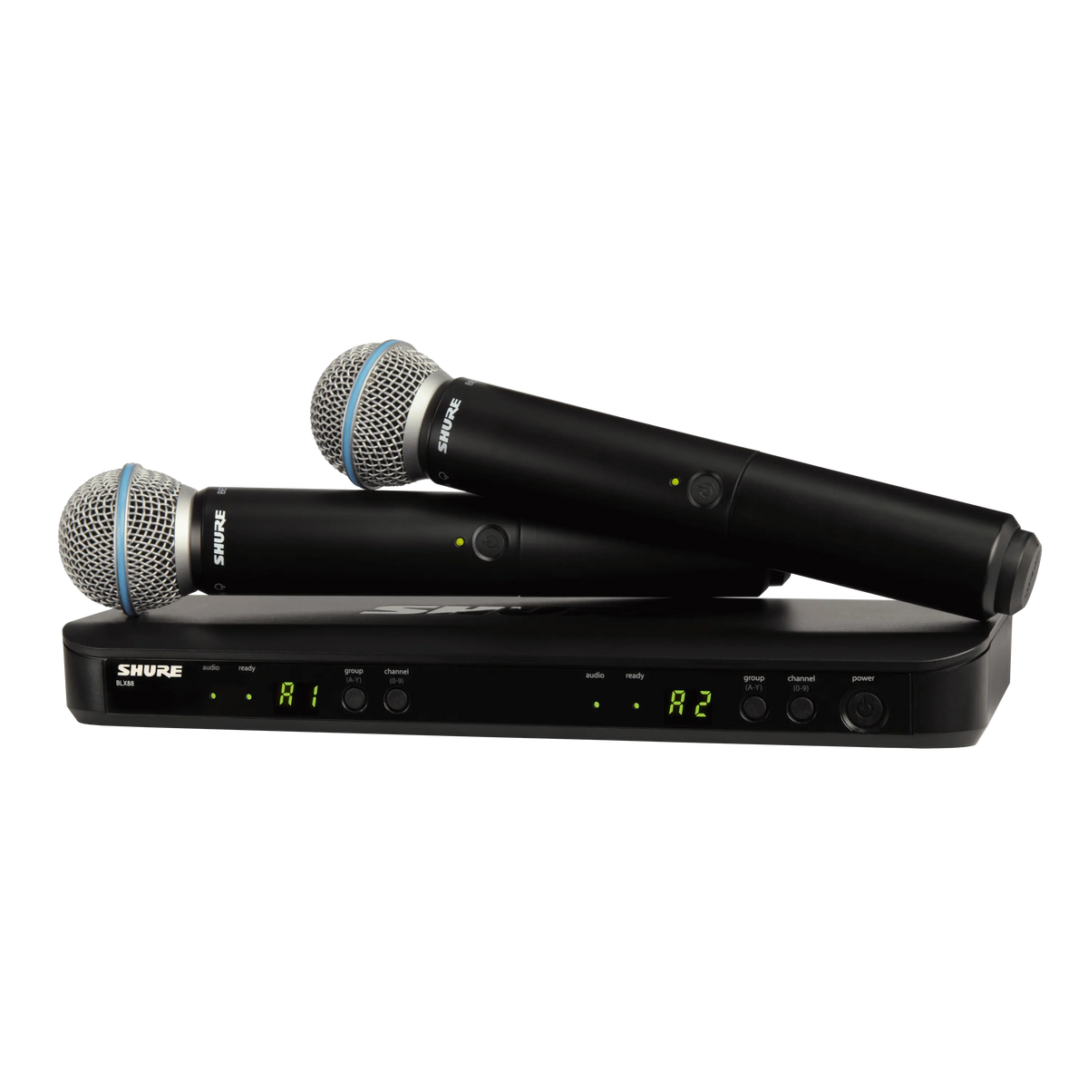 Shure BLX288/B58-H11 - Dual Diversity System with Two BLX2/B58 Microphones - product view 1