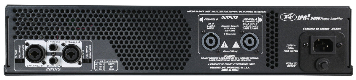 Peavey IPR2™ 5000  Lightweight Power Amp - additional view
