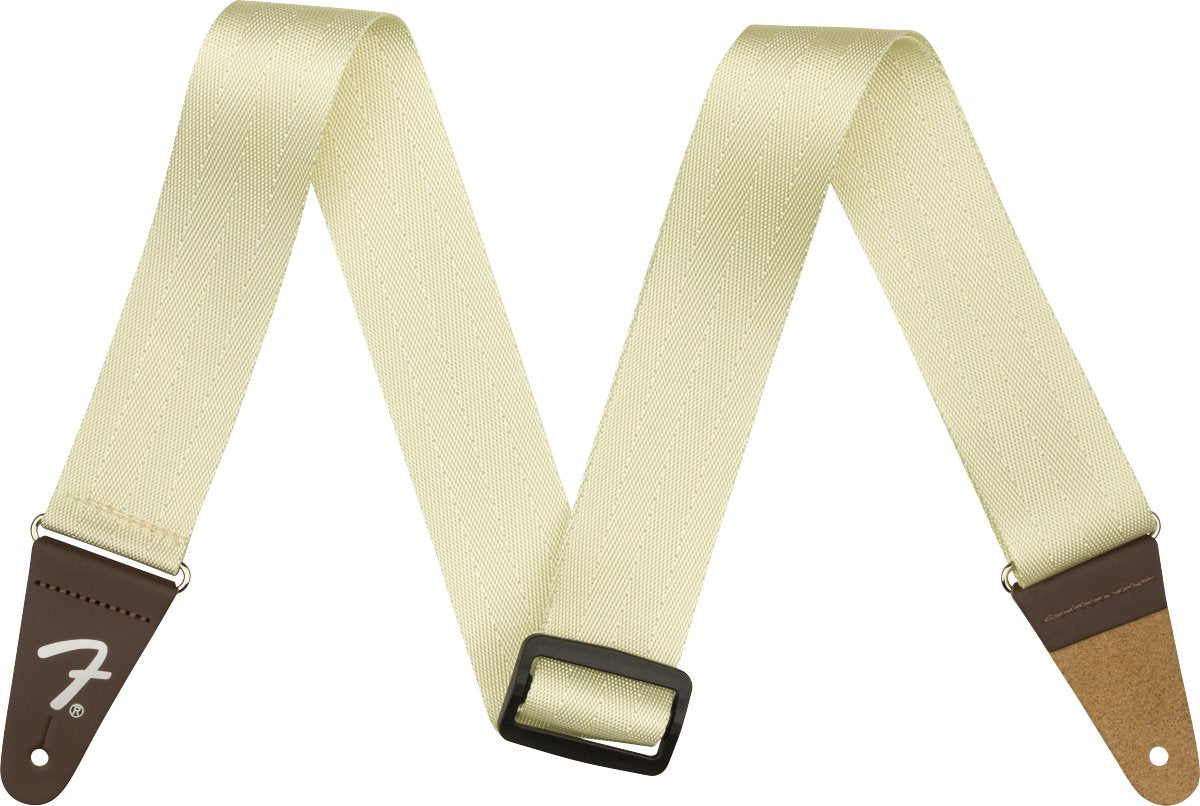 Fender - 2 Am Pro Seat Belt Strap - Olympic White - La Boîte Musicale - Fender - 