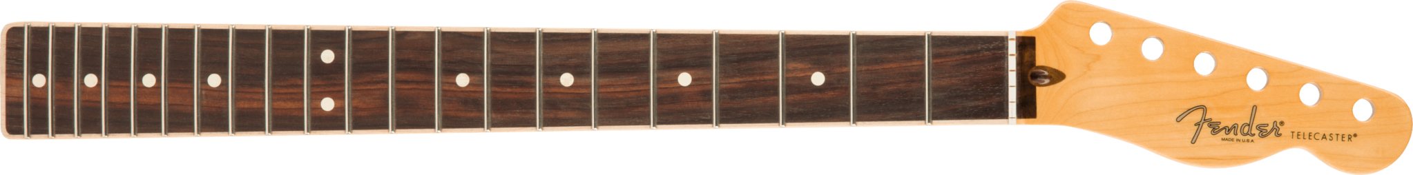 Fender - American Channel Bound Telecaster® Neck - 21 Med Jumbo Frets - Rosewood - La Boîte Musicale - Telecaster Necks - Fender - 