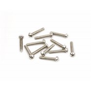 Fender - American Vintage Stratocaster Saddle Intonation Screws Nickel (12) - La Boîte Musicale - Guitar Mounting Screws - Fender - 