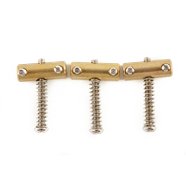 Fender - American Vintage Telecaster® Compensated Bridge Saddles - Brass - La Boîte Musicale - Guitar Bridges - Fender - 