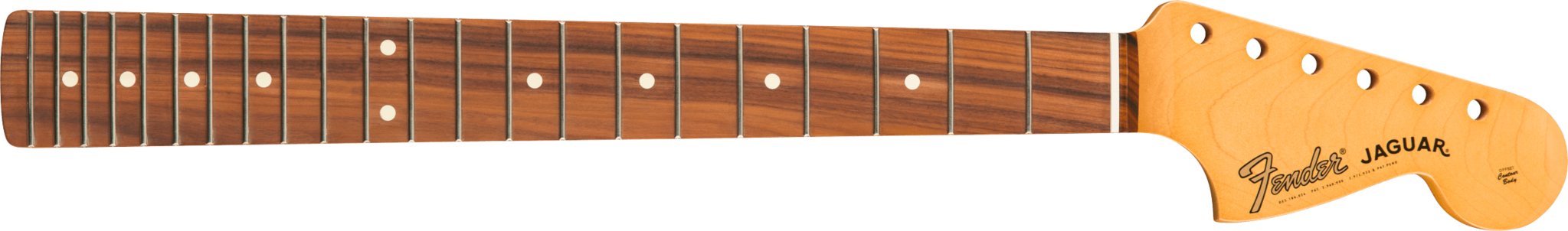 Fender - Classic Player Jaguar® Neck - 22 Med Jumbo Frets - Pau Ferro - C Shape - La Boîte Musicale - Jaguar Necks - Fender - 