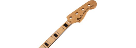 FENDER CLASSIC SERIES 70'S PRECISION BASS® NECK - 20 MEDIUM JUMBO FRETS - BLOCK INLAY - MAPLE - La Boîte Musicale - Precision Bass Necks - Fender - 