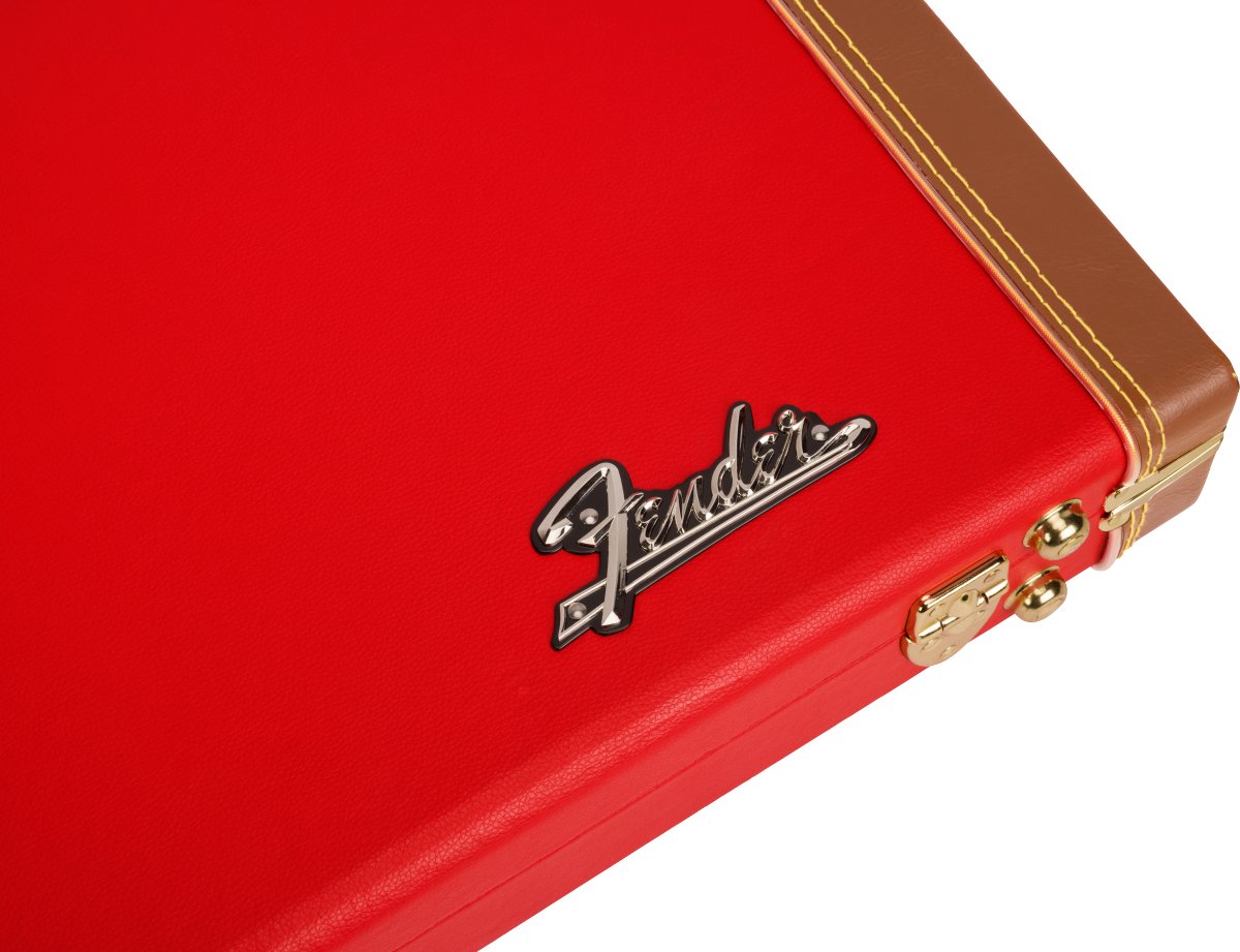 Fender - Classic Series Wood Case - Strat®/Tele® - Fiesta Red - La Boîte Musicale - Fender - 