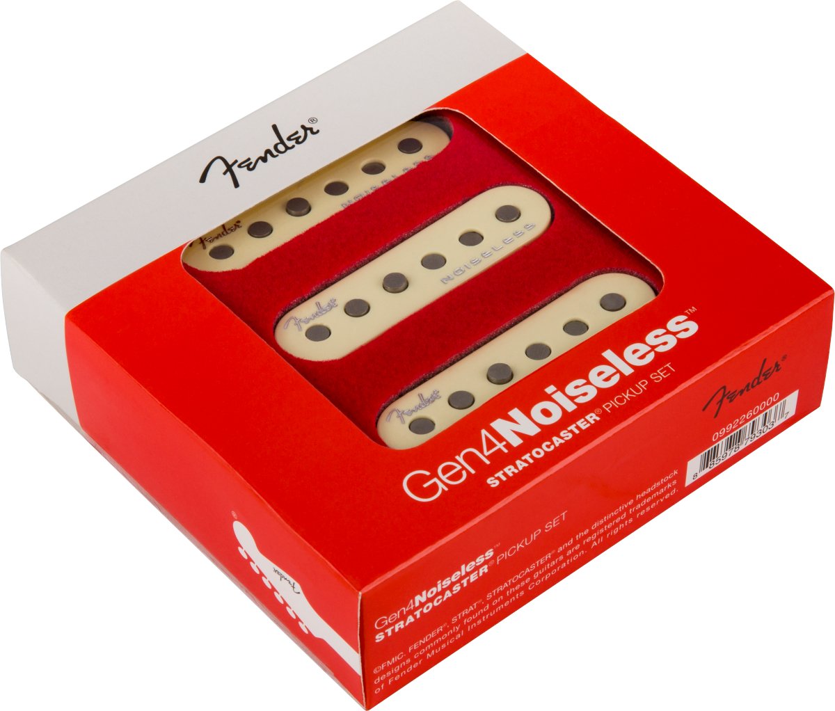 Fender Gen4Noiseless Stratocaster Pickup set - La Boîte Musicale - Stratocaster Pickups - Fender - 