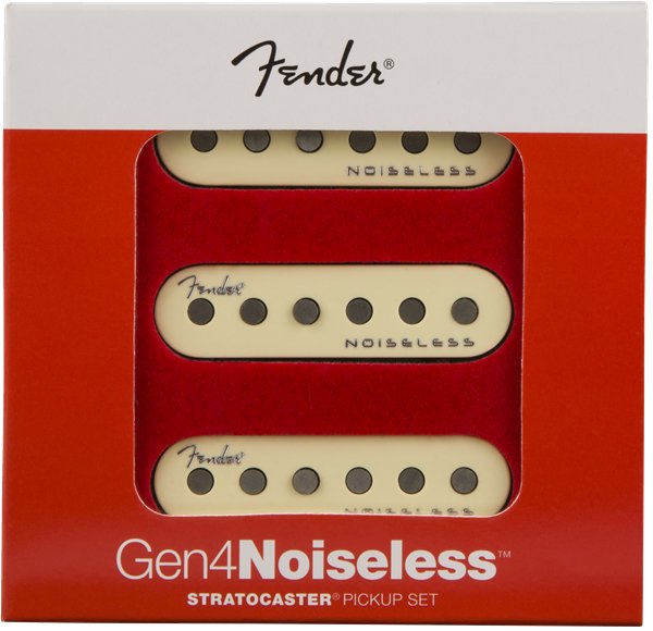 Fender Gen4Noiseless Stratocaster Pickup set - La Boîte Musicale - Stratocaster Pickups - Fender - 