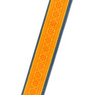 Fender - George Harrison Dark Horse Floral Strap - Orange - 2 - La Boîte Musicale - Fender - 