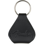 Fender - Leather Pick Holder Keychain - Black - La Boîte Musicale - Bass Cases & Gig Bags - Fender - 