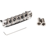 Fender - Mustang Fully - Adjustable Guitar Bridge (Japan) - Chrome - La Boîte Musicale - Guitar Bridges - Fender - 