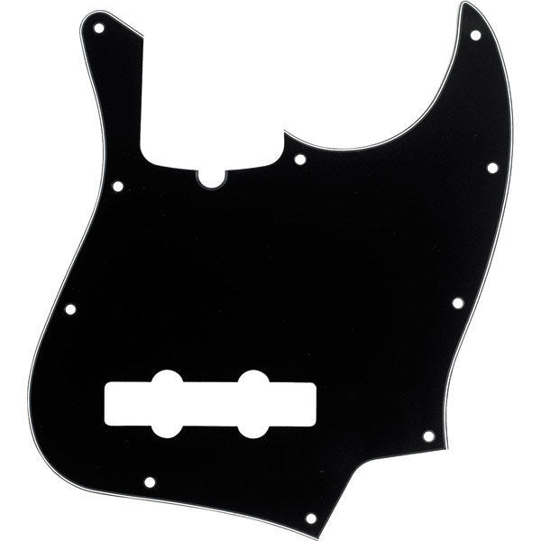 Fender - Pickguard Jazz Bass 10 - Holes Black - La Boîte Musicale - Bass Pickguards - Fender - 