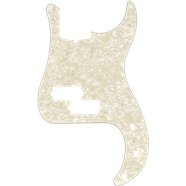 Fender - Pickguard - Precision Bass® - 13 - Hole Mount - Aged White Pearl - 4 - Ply - La Boîte Musicale - Bass Pickguards - Fender - 