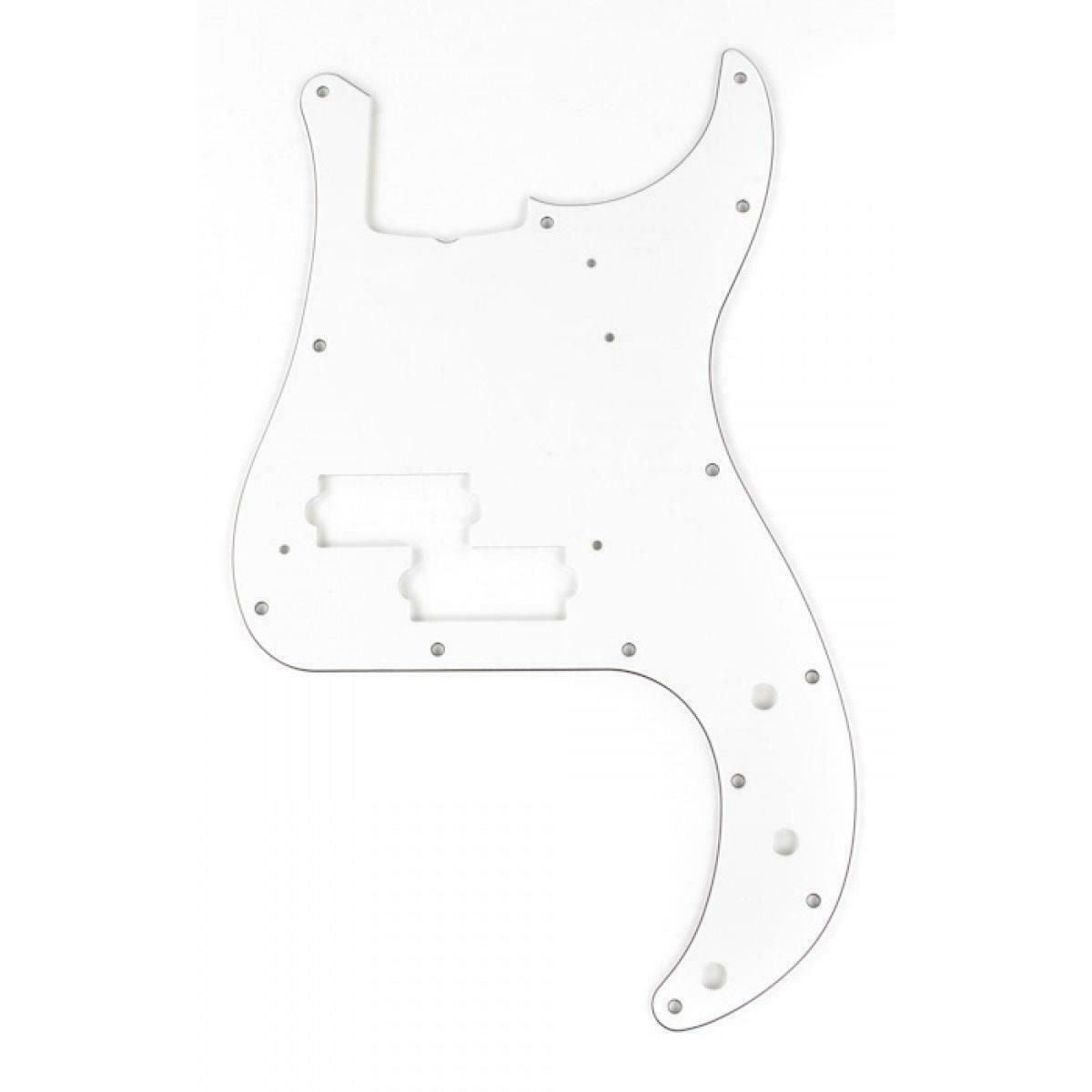 Fender - Pickguard - Precision Bass® - 13 Hole - W/B/W - 3 - Ply - La Boîte Musicale - Bass Pickguards - Fender - 