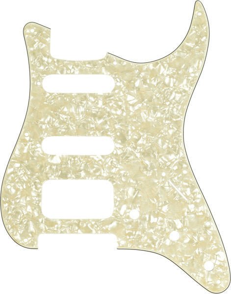 Fender - Pickguard Stratocaster HSS Aged White - La Boîte Musicale - Guitar Pickguards - Fender - 