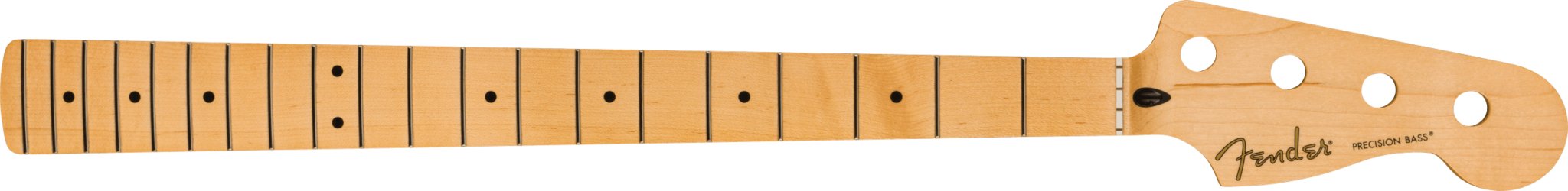 Fender - Player Series Precision Bass® Neck - 22 Medium Jumbo Frets - Maple - 9.5 - Modern C - La Boîte Musicale - Precision Bass Necks - Fender - 