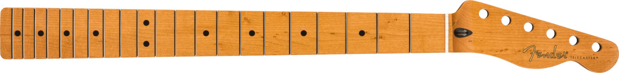 Fender - Roasted Maple Telecaster Neck - 21 Narrow Tall Frets - 9.5 - Maple - C Shape - La Boîte Musicale - Telecaster Necks - Fender - 