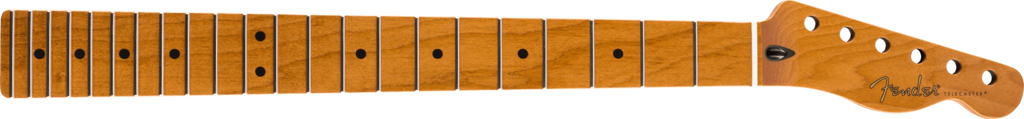 Fender - Roasted Maple Telecaster® Neck. 22 Jumbo Frets. 12. Maple. Flat Oval Shape - La Boîte Musicale - Telecaster Necks - Fender - 