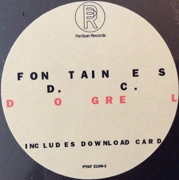 Fontaines D.C - Dogrel LP - La Boîte Musicale - Vinyl Records - Vinyl Records - 