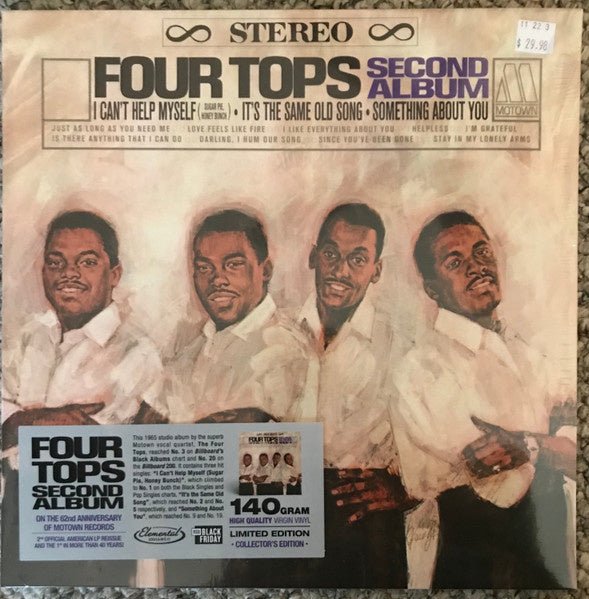 Four Tops - Second Album - La Boîte Musicale - Vinyl Records - Vinyl Records - 