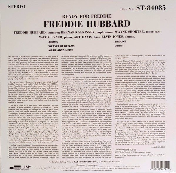 Freddie Hubbard - Ready For Freddy LP - La Boîte Musicale - Vinyl Records - Vinyl Records - 