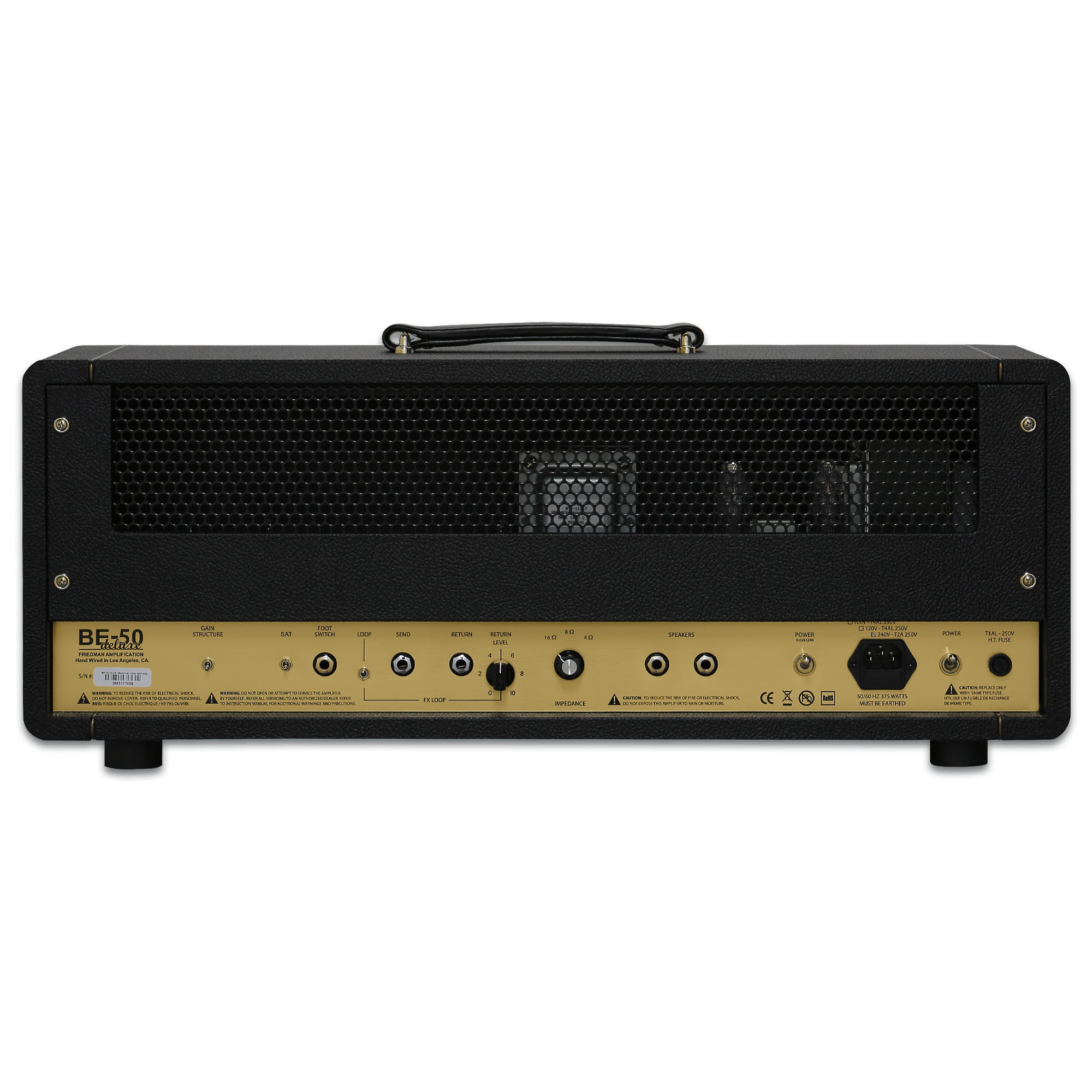 Friedman - BE - 50 Deluxe Head - La Boîte Musicale - Electric Guitar Amplifier - Friedman - 