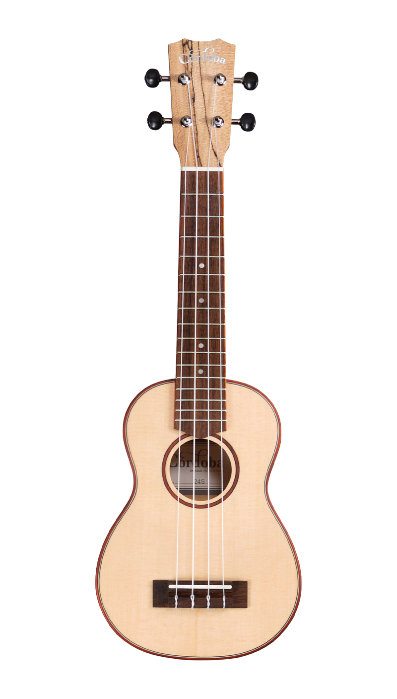 Cordoba 24S Spruce Soprano Ukulele (Natural Finish)