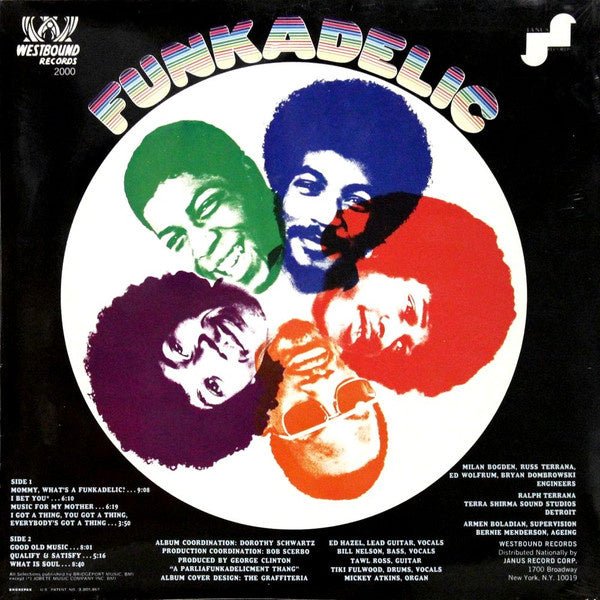 Funkadelic LP - La Boîte Musicale - Vinyl Records - Vinyl Records - 