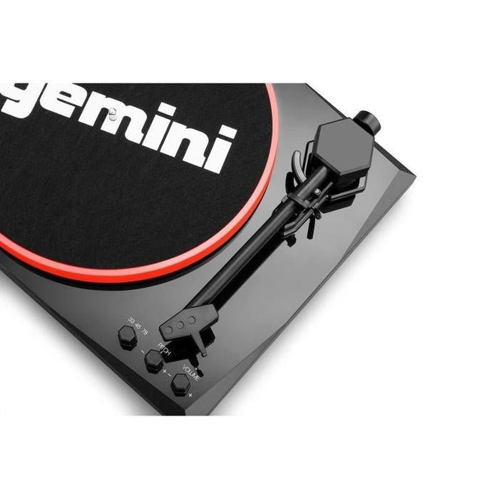 Gemini Stereo Turntable System - Black / Red - La Boîte Musicale - Turntable - Gemini - 