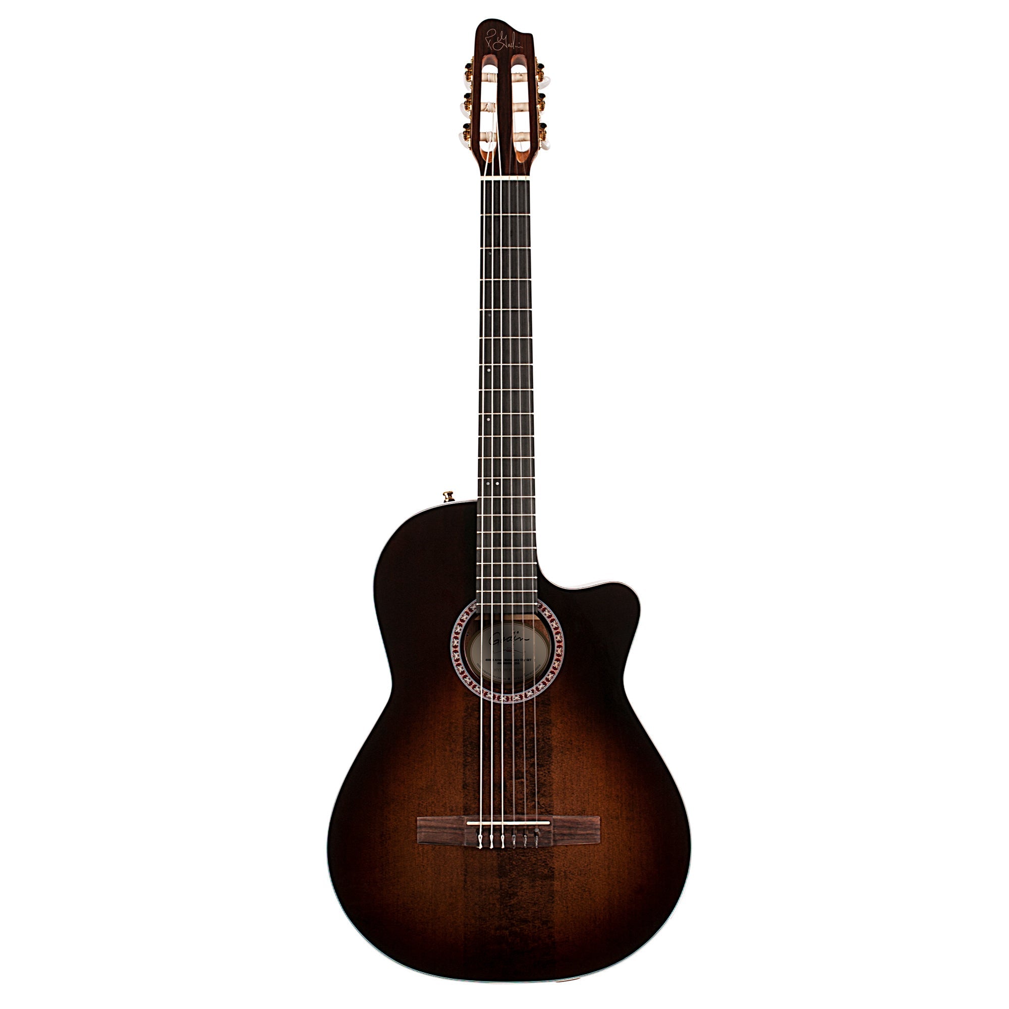 Godin - Arena Pro CW Bourbon Burst EQ - La Boîte Musicale - Acoustic Guitars - Godin - 