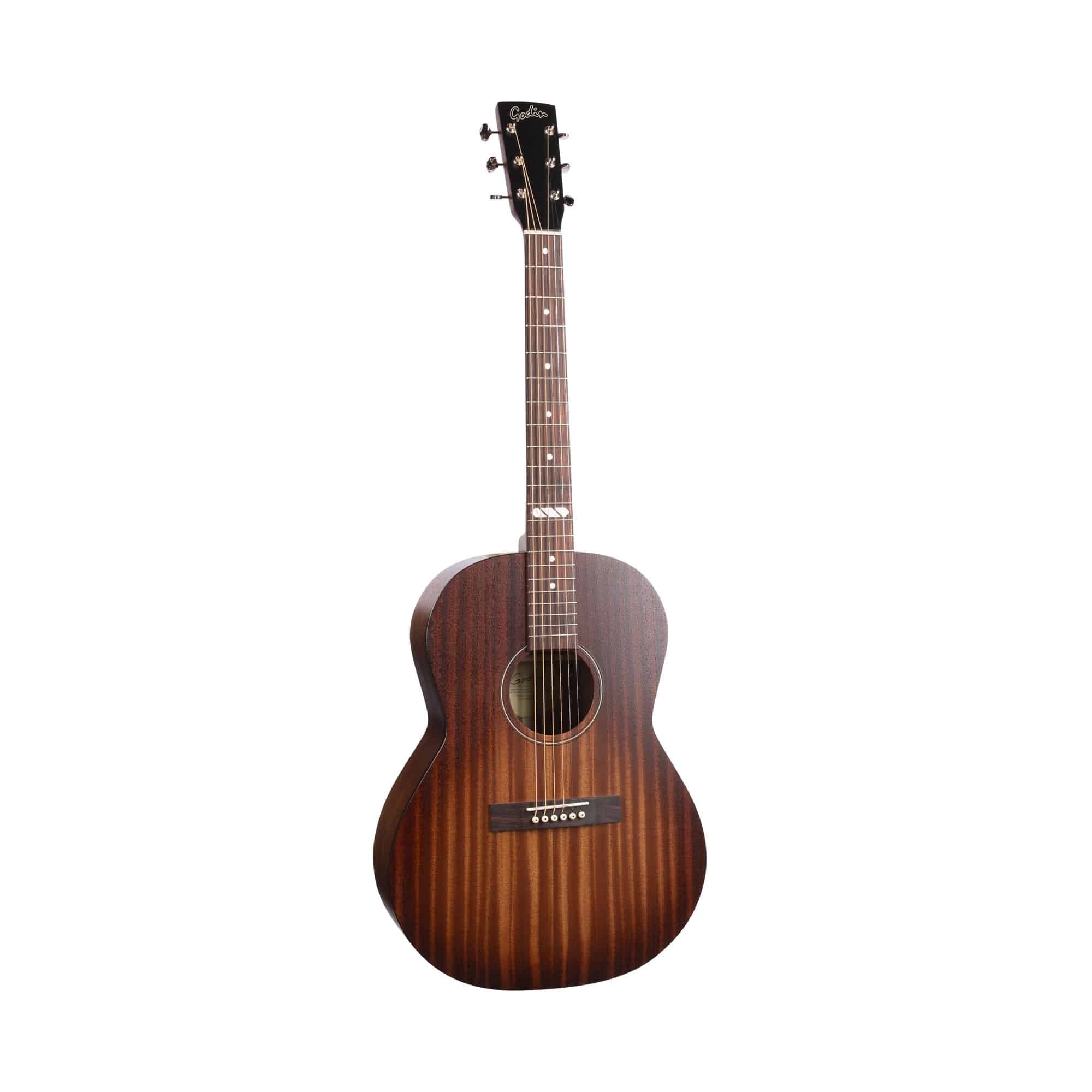 Godin - Mahogany Folk Rustic Burst A/E - La Boîte Musicale - Acoustic Guitars - Godin - 