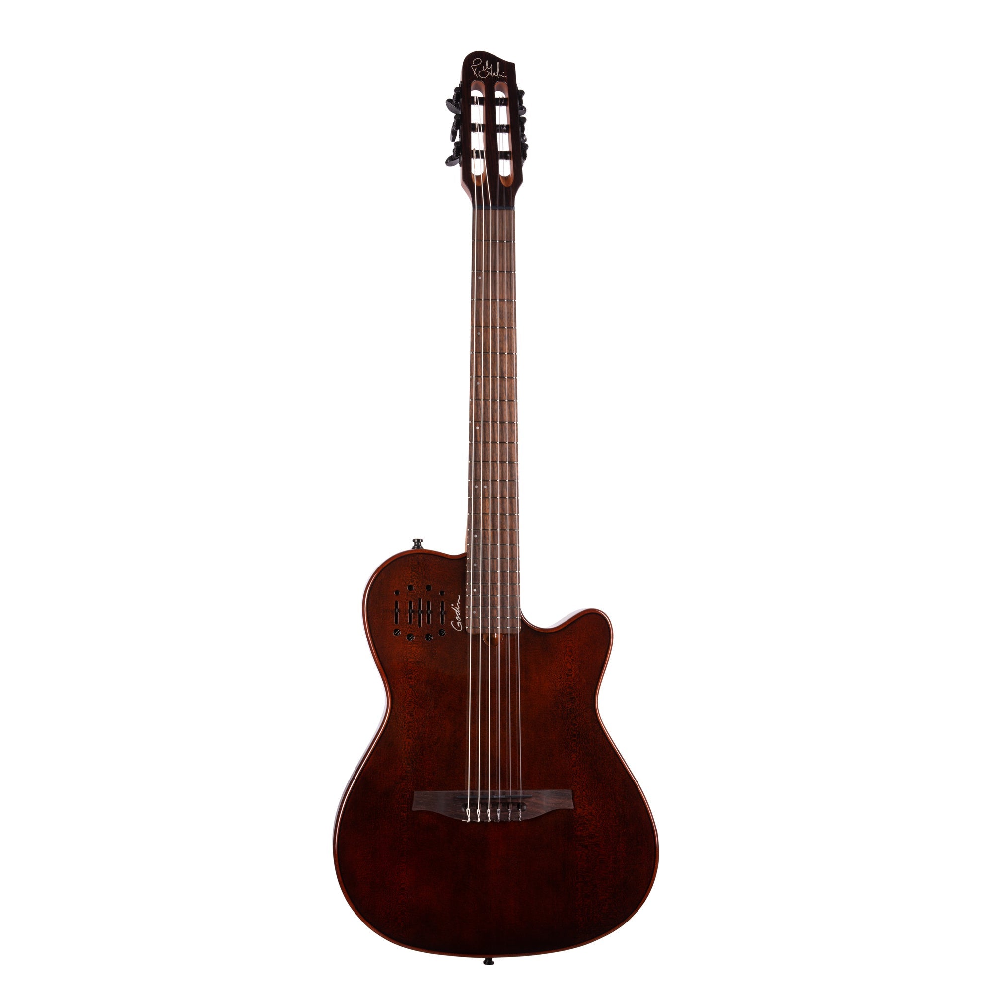 Godin - Multiac Mundial Kanyon Burst with Bag - La Boîte Musicale - Electric Guitars - Godin - 