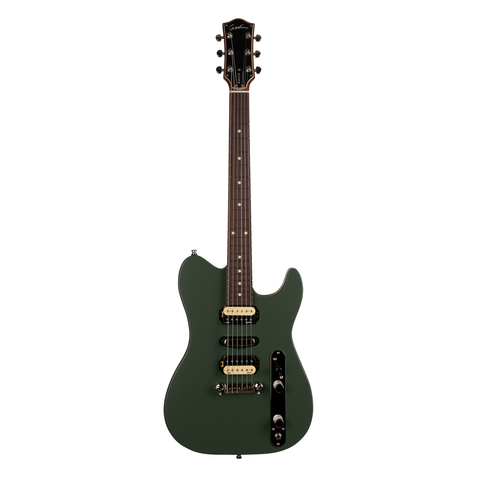 Godin - Radium Matte Green - La Boîte Musicale - Electric Guitars - Godin - 