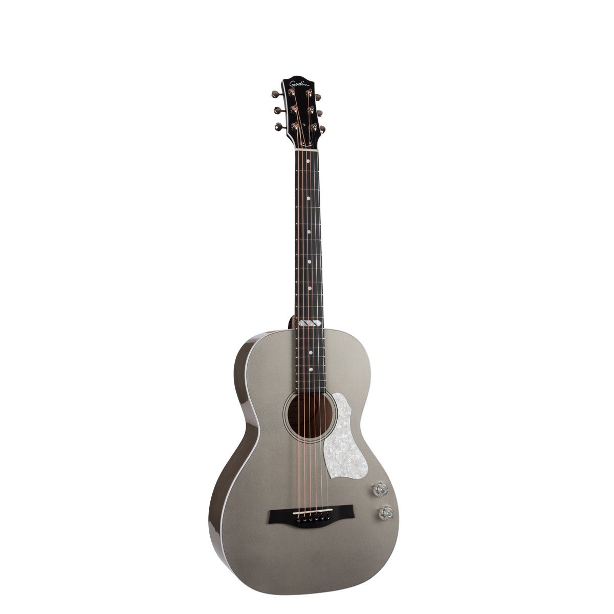 Godin - Rialto JR Satina Gray HG Q - Discrete - La Boîte Musicale - Acoustic Guitars - Godin - 