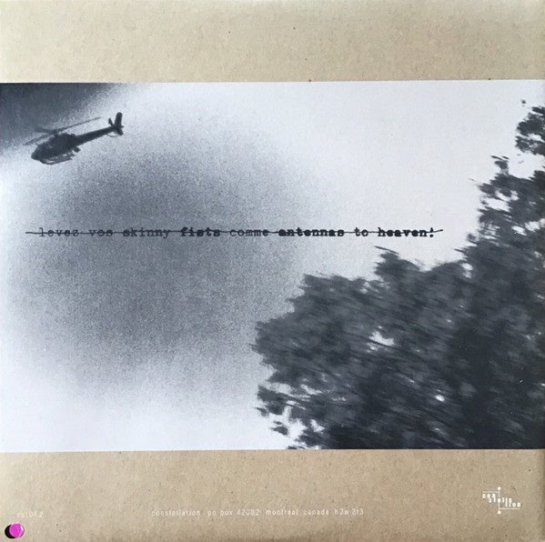 Godspeed You Black Emperor - Lift Your Skinny Fists Like Antennas To Heaven - La Boîte Musicale - Vinyl Records - Vinyl Records - 