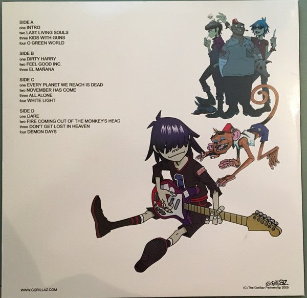 Gorillaz - Demon Days 2LP - La Boîte Musicale - Vinyl Records - Vinyl Records - 