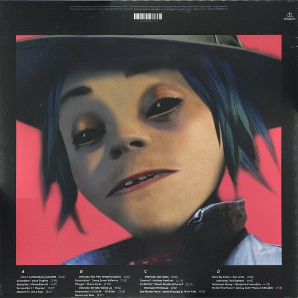 Gorillaz - Humanz 2XLP - La Boîte Musicale - Vinyl Records - Vinyl Records - 