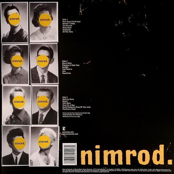 Green Day - Nimrod - La Boîte Musicale - Vinyl Records - Vinyl Records - 