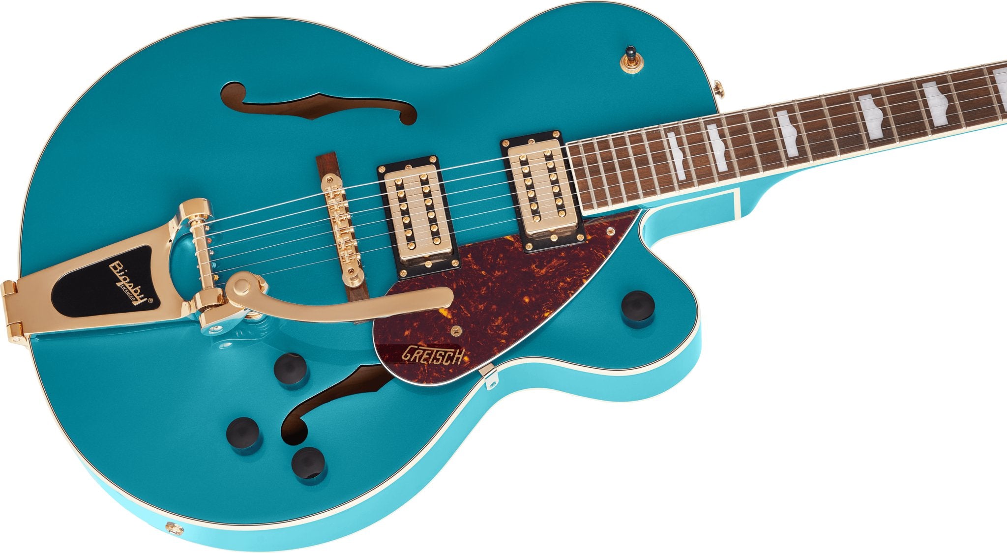 Gretsch G2410TG Streamliner - Ocean Turquoise - La Boîte Musicale - Electric Guitars - Gretsch - 