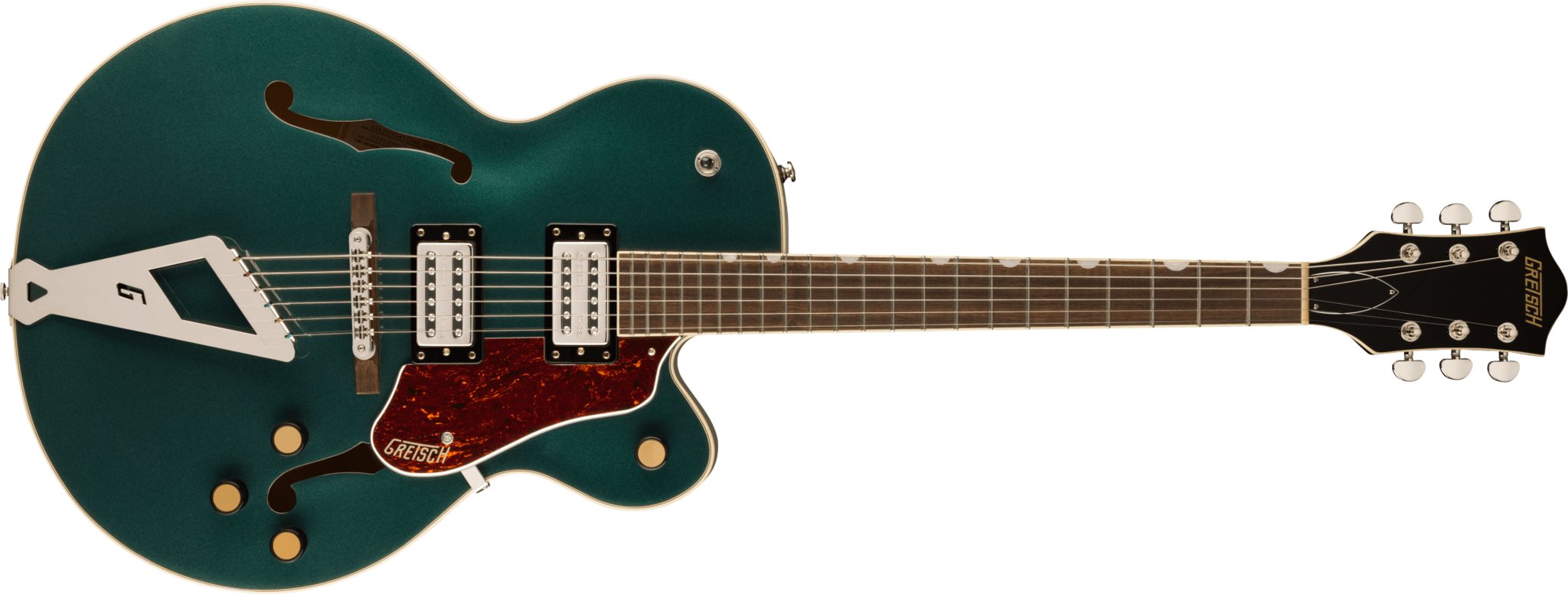 Gretsch - G2420 Streamliner™ Hollow Body with Chromatic II - Laurel Fingerboard - Broad'Tron™ BT - 3S Pickups - Cadillac Green - La Boîte Musicale - La Boîte Musicale - 