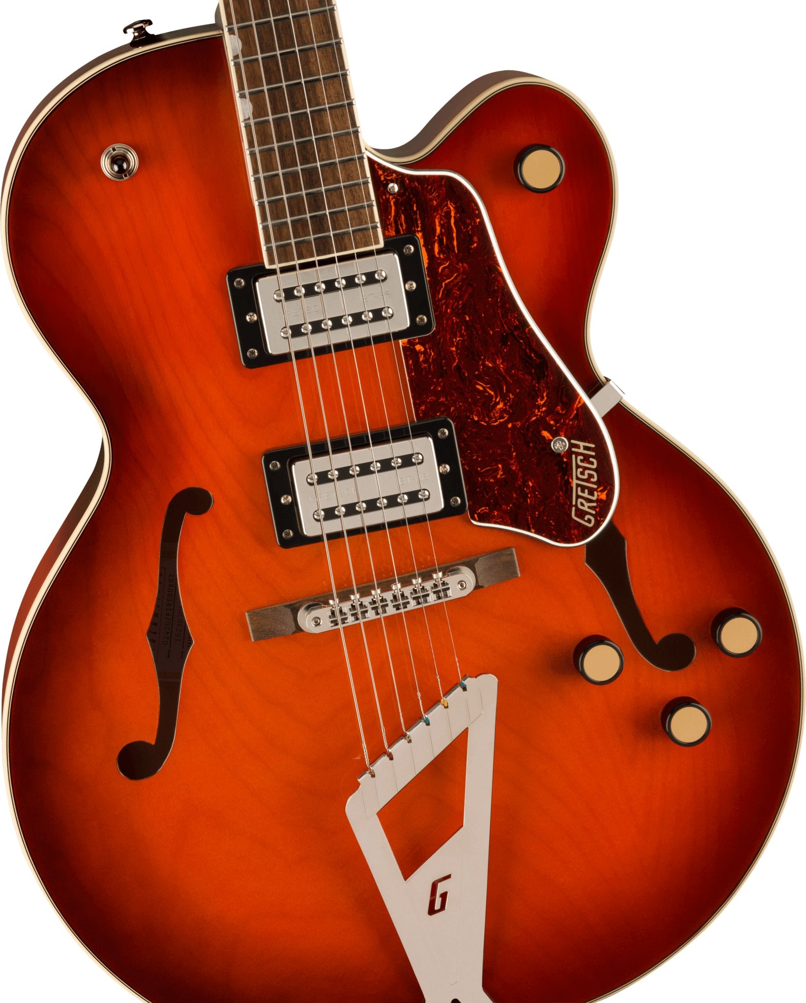 Gretsch - G2420 Streamliner™ Hollow Body with Chromatic II - Laurel Fingerboard - Broad'Tron™ BT - 3S Pickups - Fireburst - La Boîte Musicale - Electric Guitars - Gretsch - 