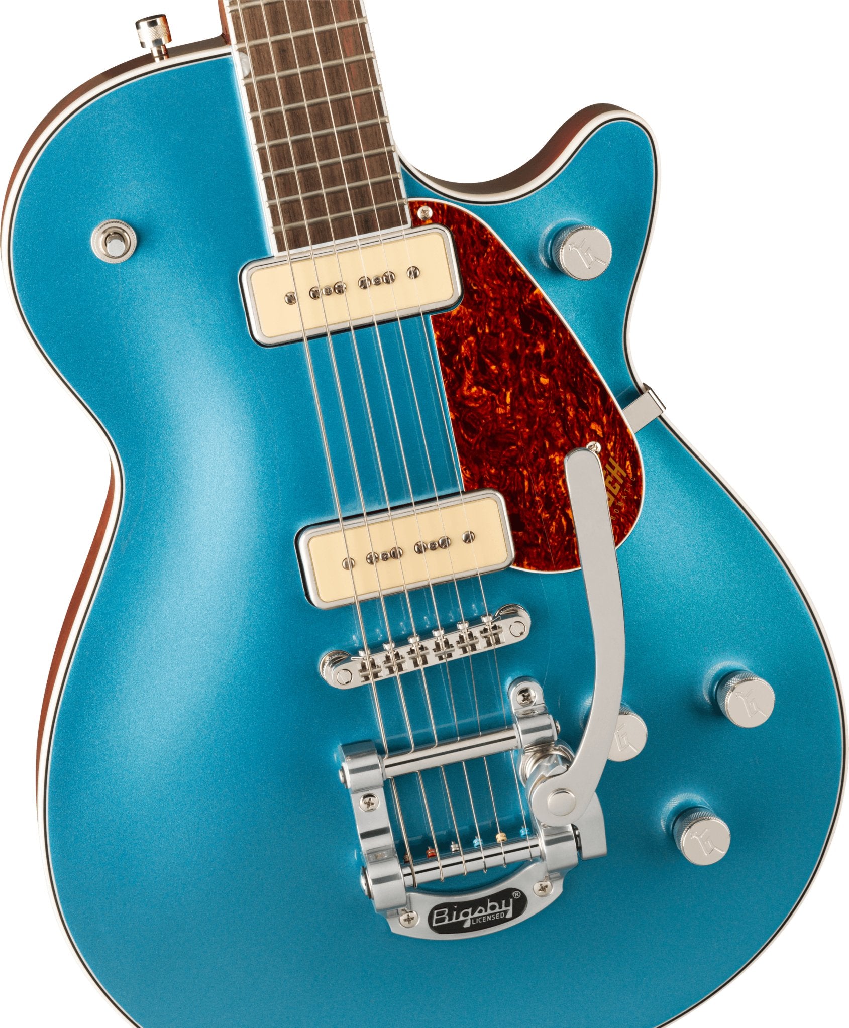 Gretsch - G5210T - P90 Electromatic® Jet™ Two 90 Single - Cut with Bigsby® - Laurel Fingerboard - Mako - La Boîte Musicale - Electric Guitars - Gretsch - 