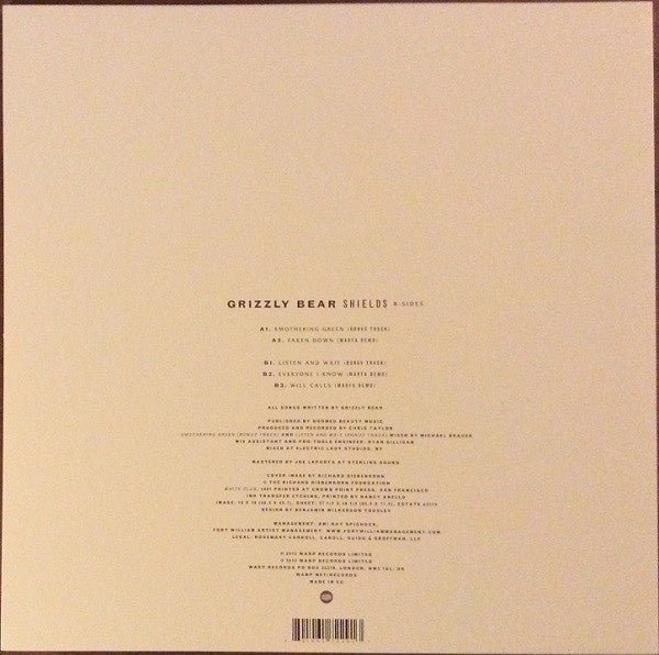 Grizzly Bear - Shields (B - Sides) - LP - La Boîte Musicale - Vinyl Records - Vinyl Records - 