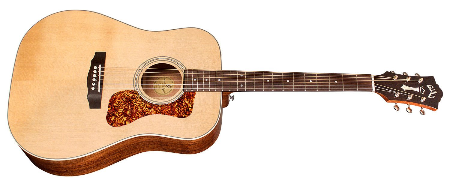 GUILD All Solid Dreadnought D - 140 Natural Gloss - La Boîte Musicale - Acoustic Guitars - Guild - 