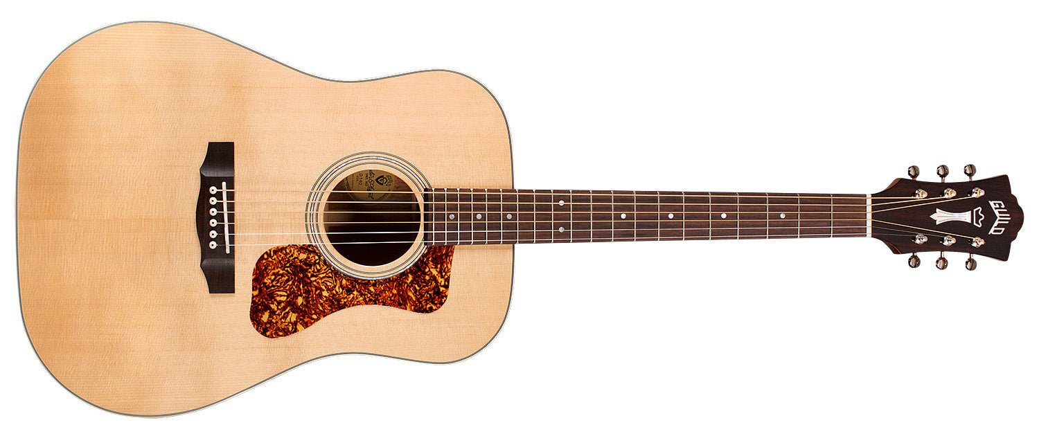 GUILD All Solid Dreadnought D - 140 Natural Gloss - La Boîte Musicale - Acoustic Guitars - Guild - 