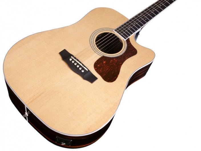 Guild D - 260CE Deluxe Natural Acoustic guitar - La Boîte Musicale - Acoustic Guitars - Guild - 