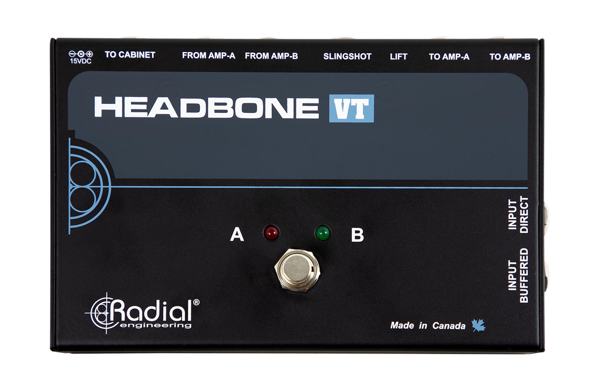 Radial Headbone VT - Amp Head Switcher - product view 1
