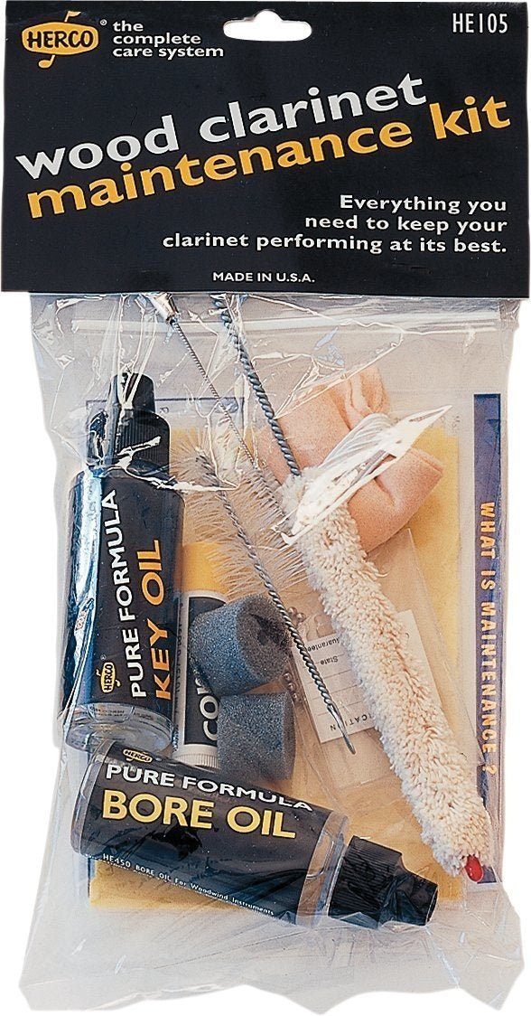 Herco - Wood Clarinet Care kit - La Boîte Musicale - Herco - 