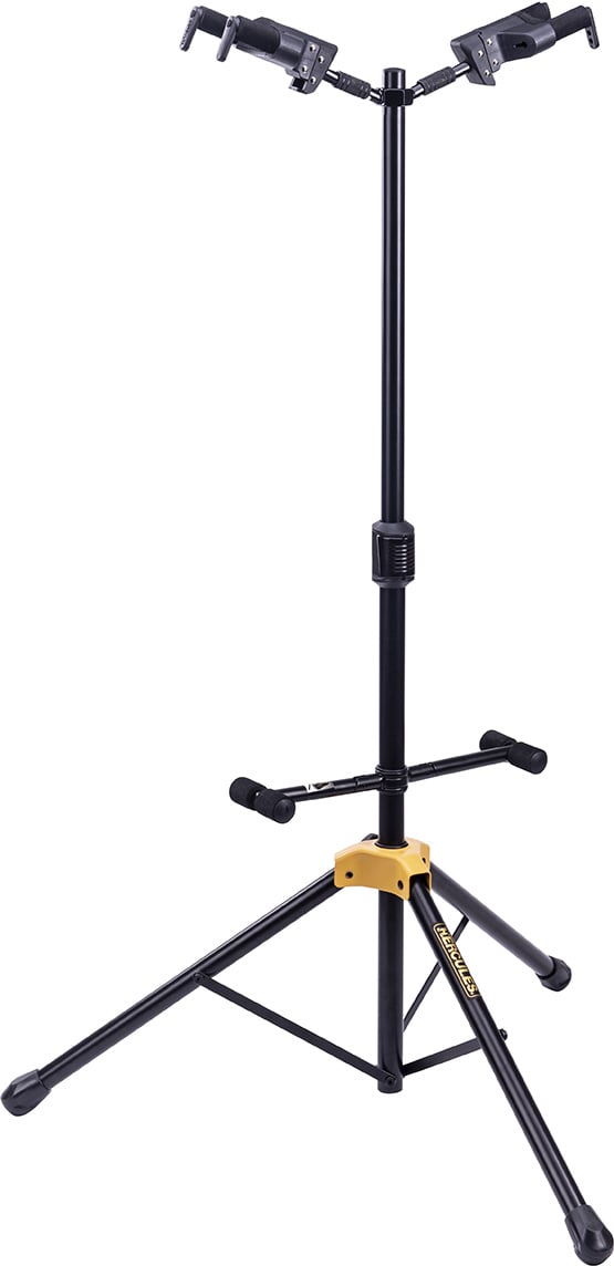 Hercules - GS422B+ Double Guitar Stand - Foldable Backrest - La Boîte Musicale - La Boîte Musicale - 